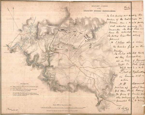 Isandlwana Map