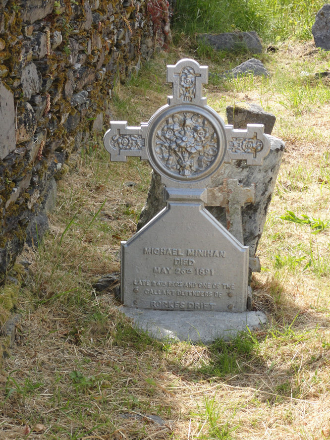 1527 Pte Michael Minihan's grave